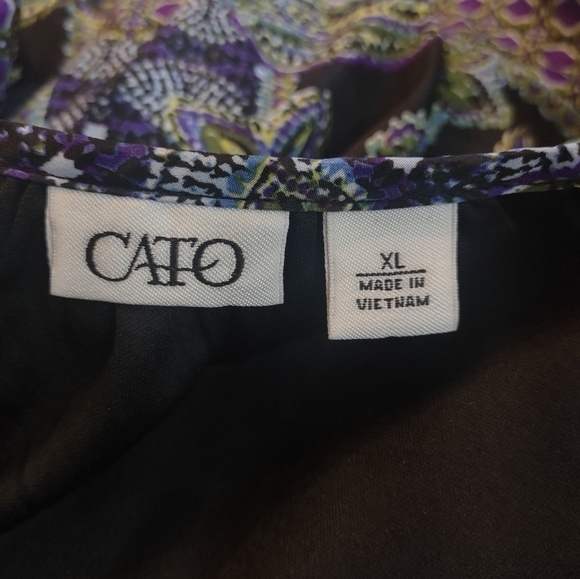 Cato women's size xl long sleeve dress - Picture 4 of 6